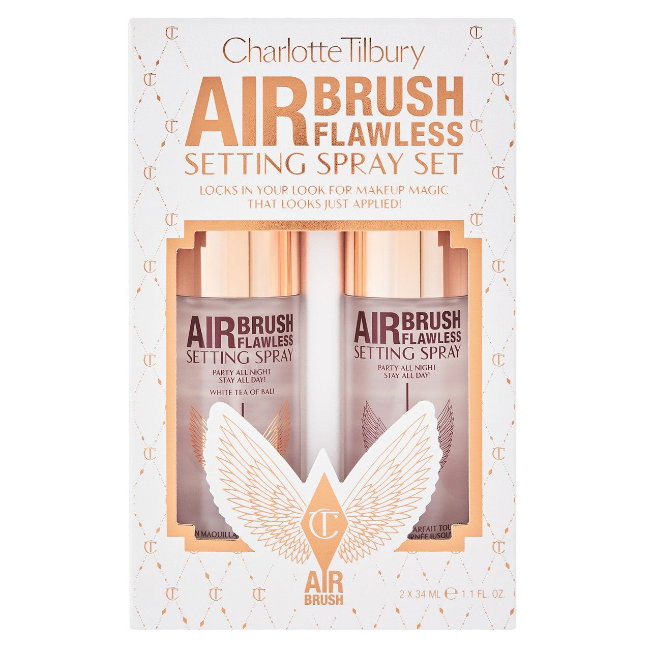 Charlotte Tilbury - Air Brush Flawless Setting Spray Duo